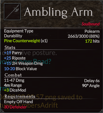 Ambling Arm