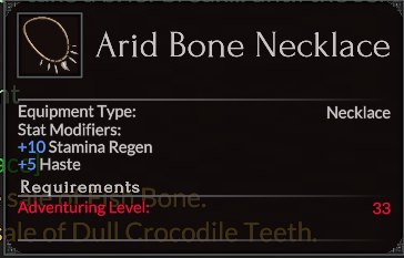 Arid Bone Necklace