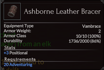 Ashbourne Leather Bracer