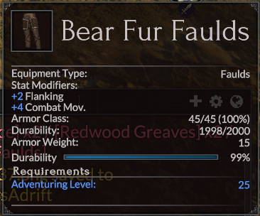 Bear Fur Faulds
