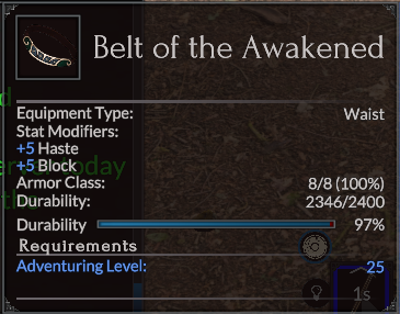 Belt of the Awakened