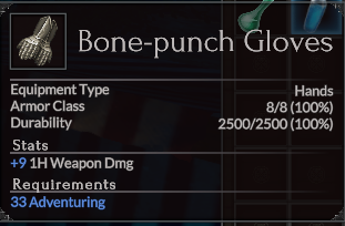 Bone-punch Gloves