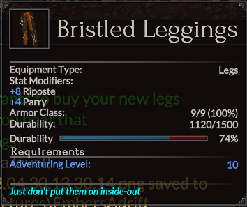 Bristled Leggings