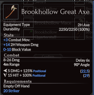 Brookhollow Great Axe