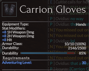 Carrion Gloves