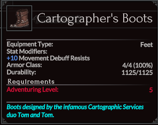 Cartographer's Boots