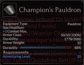 Champion's Pauldron