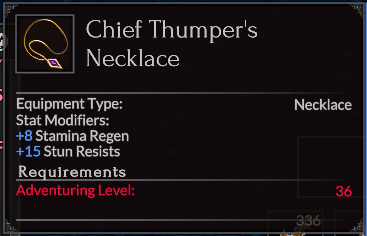Chief Thumper's Necklace