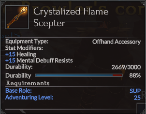 Crystalized Flame Scepter