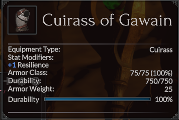 Cuirass of Gawain
