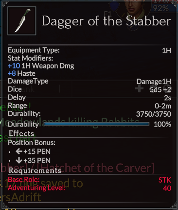 Dagger of the Stabber