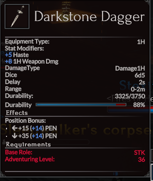 Darkstone Dagger