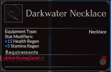 Darkwater Necklace