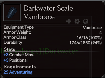 Darkwater Scale Vambrace