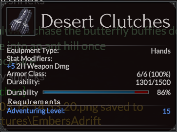 Desert Clutches