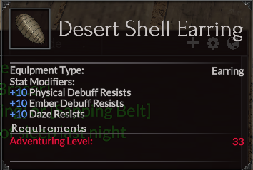 Desert Shell Earring
