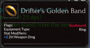 Drifter's Golden Band