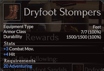 Dryfoot Stompers