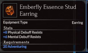 Emberfly Essence Stud Earring