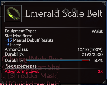 Emerald Scale Belt