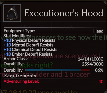 Executioner's Hood