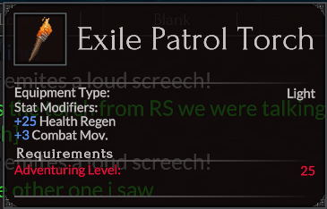 Exile Patrol Torch