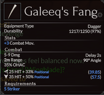 Galeeq's Fang