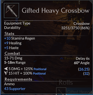 Gifted Heavy Crossbow
