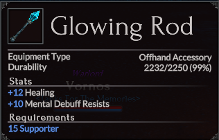 Glowing Rod