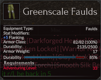 Greenscale Faulds