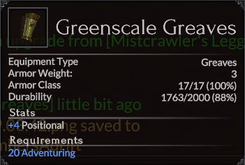 Greenscale Greaves