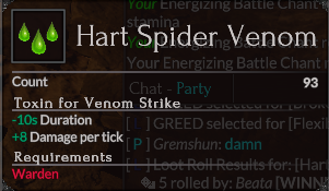 Hart Spider Venom