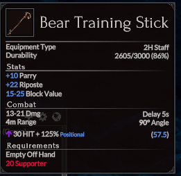 Bear Training Stick