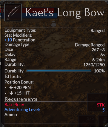Kaet's Long Bow