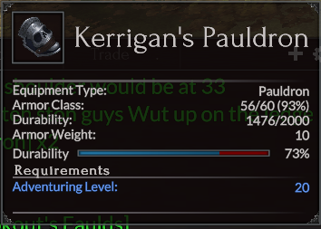 Kerrigan's Pauldron