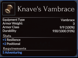 Knave's Vambrace