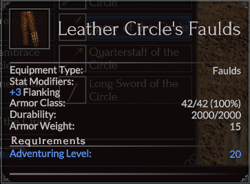 Leather Circle's Faulds