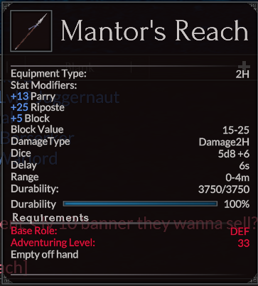 Mantor's Reach