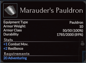 Marauder's Pauldron
