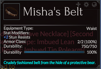 Misha's Belt
