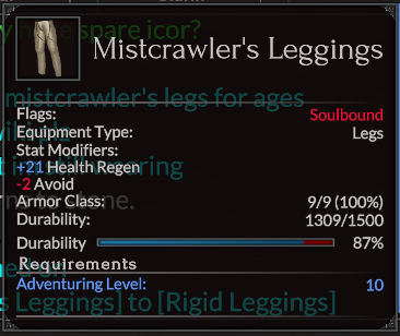 Mistcrawler's Leggings