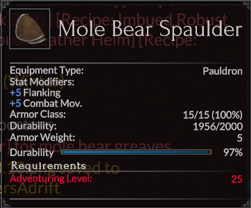 Mole Bear Spaulder