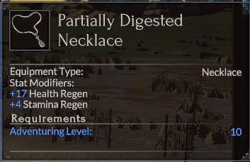Partially Digested Necklace
