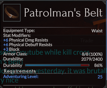 Patrolman's Belt