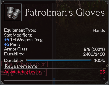 Patrolman's Gloves