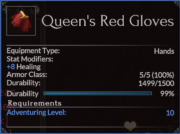 Queen's Red Gloves