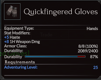 Quickfingered Gloves