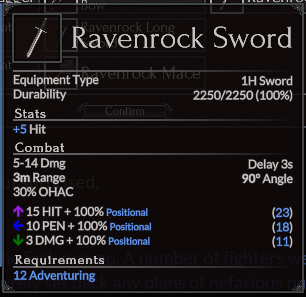 Ravenrock Sword