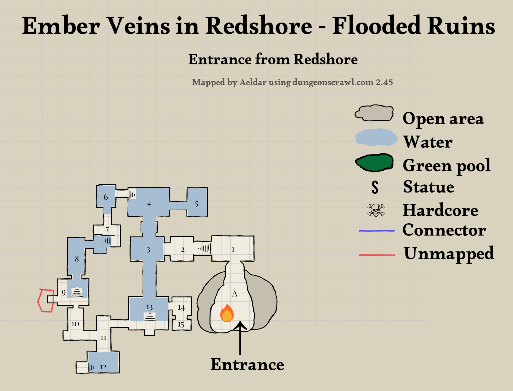 Redshore EV Flooded Ruins