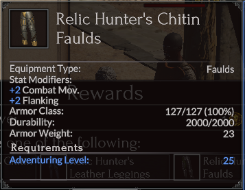 Relic Hunter's Chitin Faulds